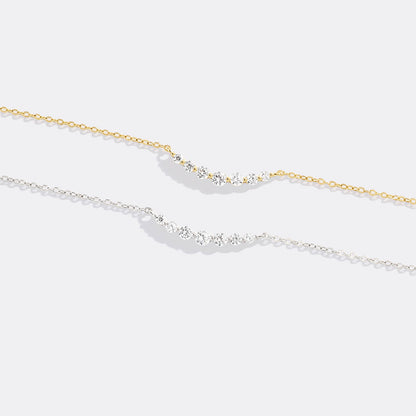 Classic Arc Diamond Necklace