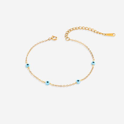 Satellite Evil Eye Bracelet