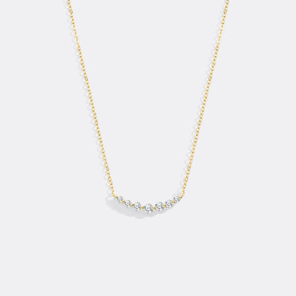 Classic Arc Diamond Necklace
