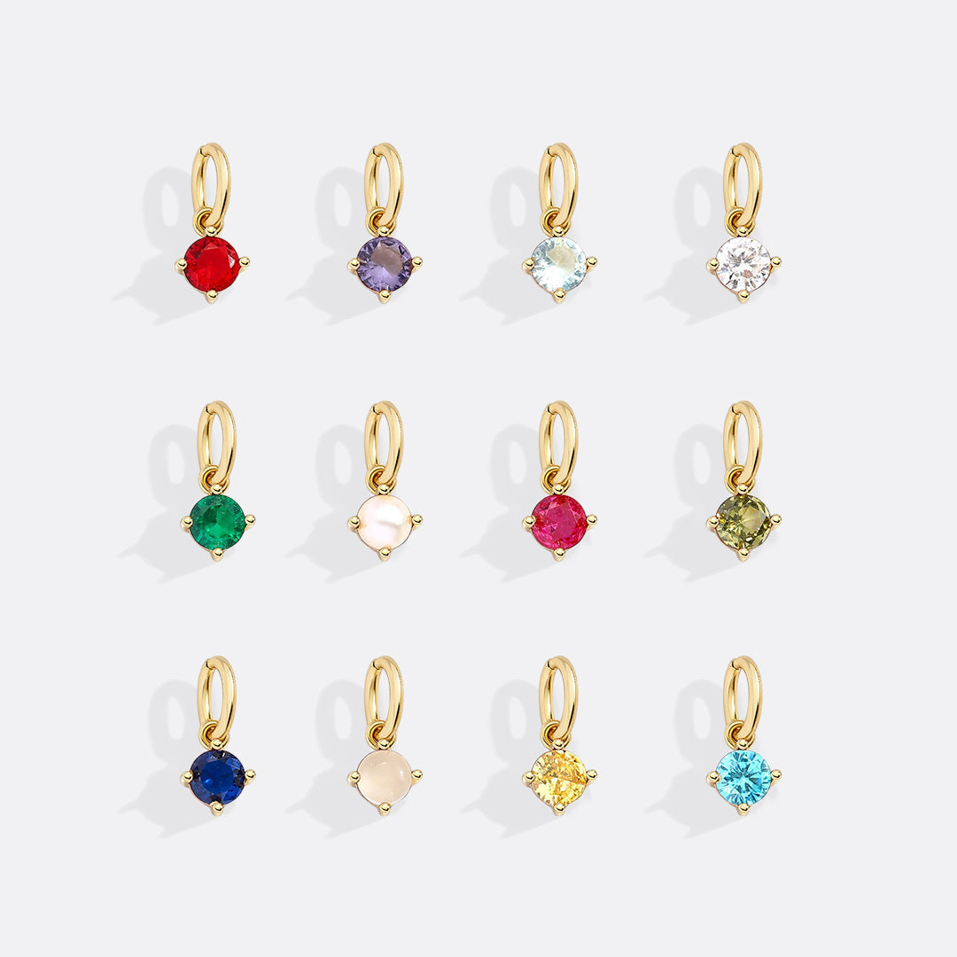 Essential 4mm Birthstone Charm