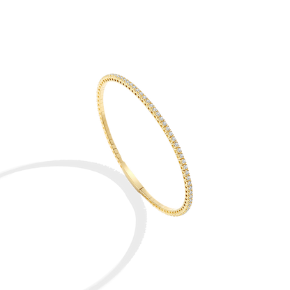 Flexible Diamond Tennis Bracelet