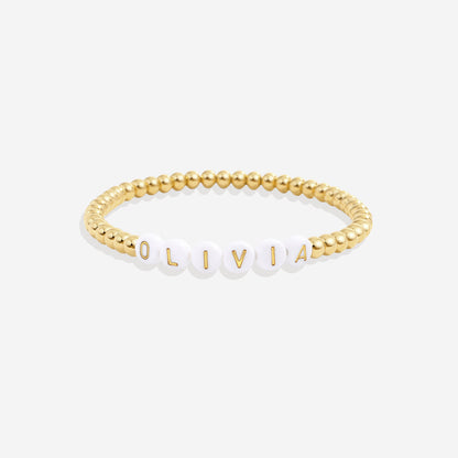 Personalized Word Bracelet