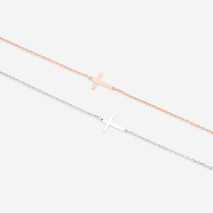 Cross Charm Bracelet