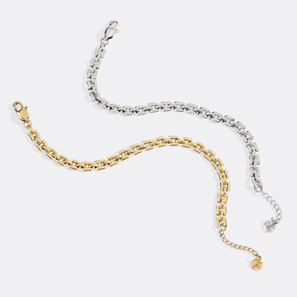 Timepiece Link Chain Bracelet