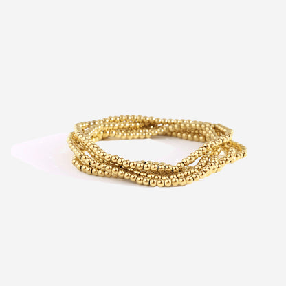 3mm Beaded Bracelet Stacking Set