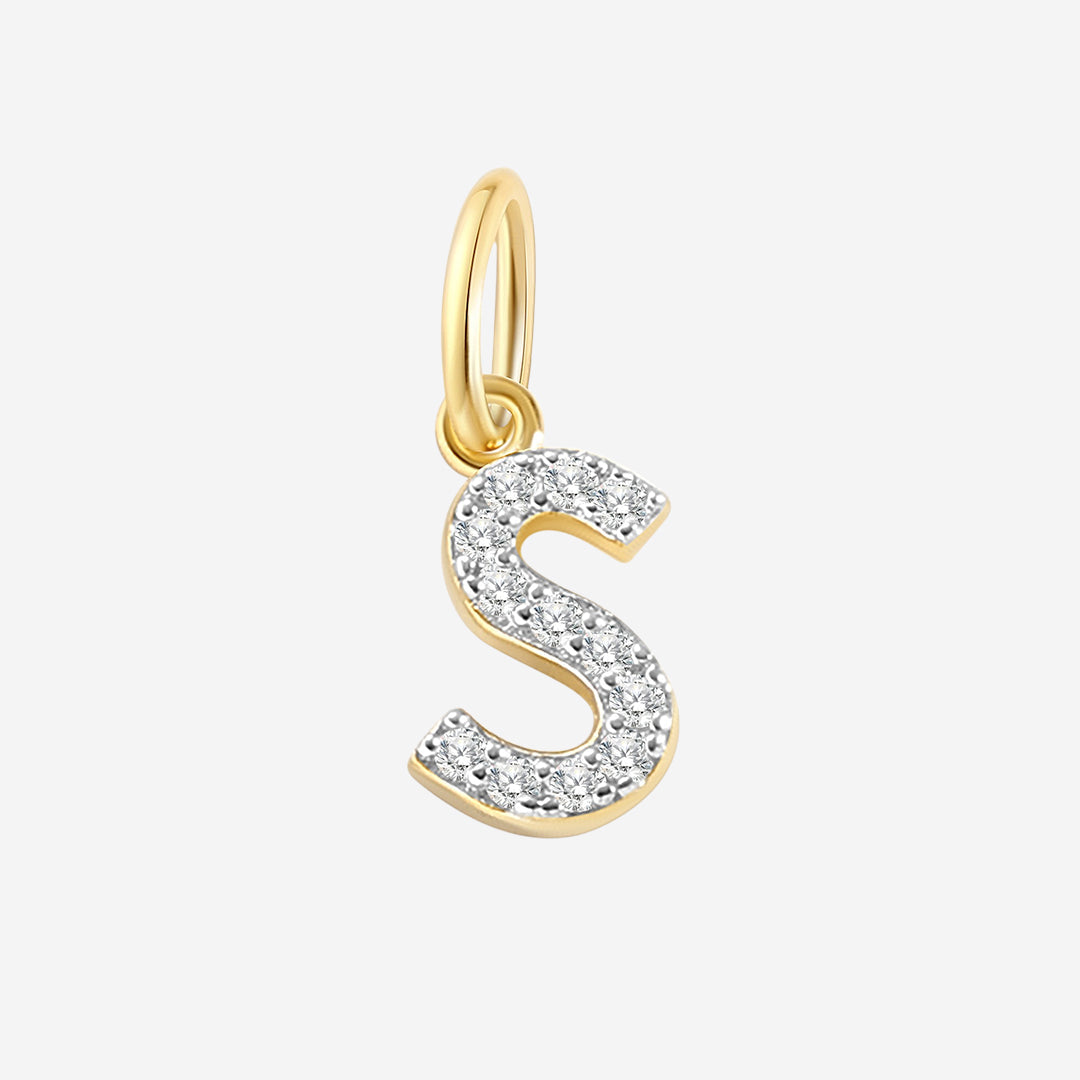 Diamond Initial Charm