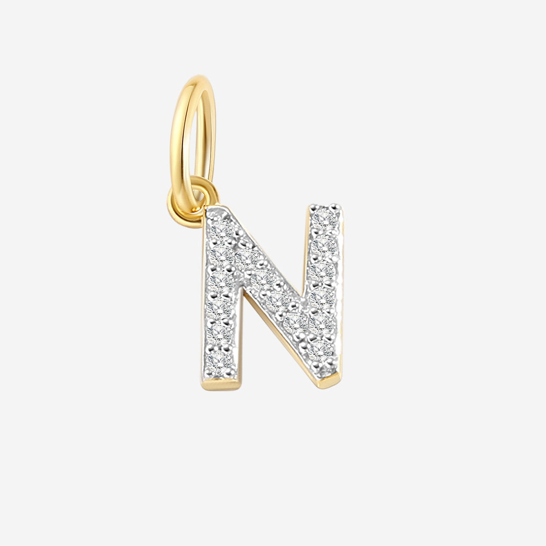 Diamond Initial Charm
