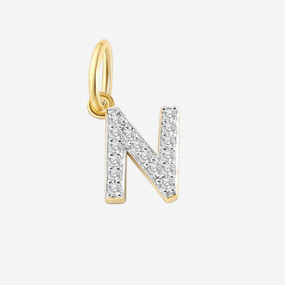 Diamond Initial Charm