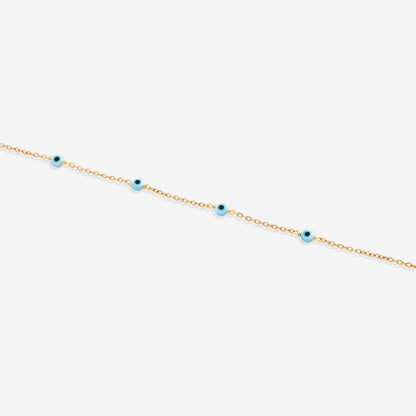 Satellite Evil Eye Bracelet