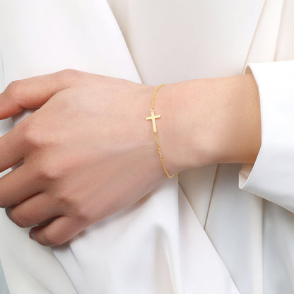Cross Charm Bracelet