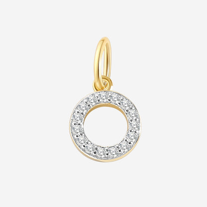 Diamond Initial Charm