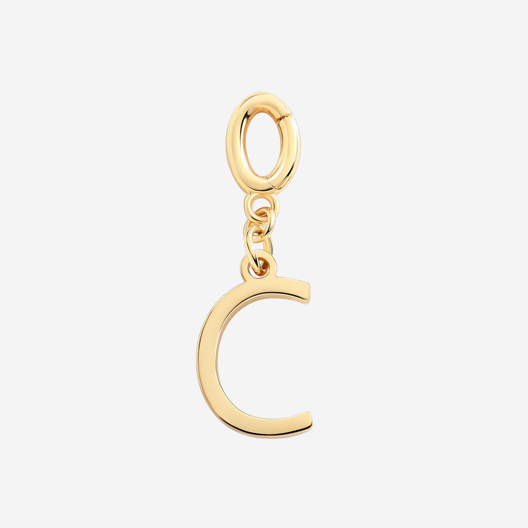 Minimalist Initial Charm