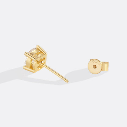 Classic Diamond Stud Earrings