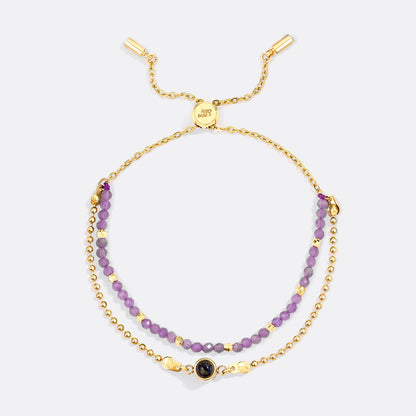 Crystal Photo Bracelet