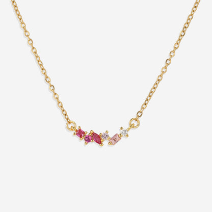 Ombre Birthstone Necklace
