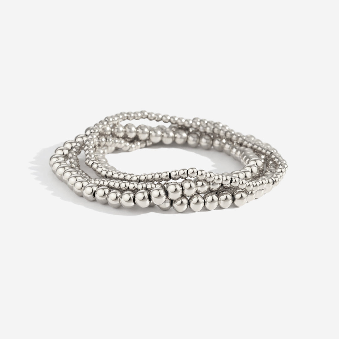 Beaded Bracelet Stacking Set
