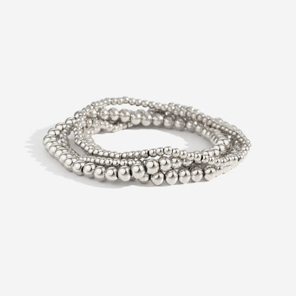 Beaded Bracelet Stacking Set