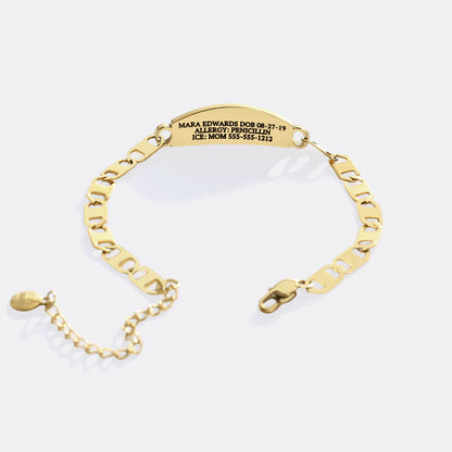 Engraved Medical Alert Bracelet