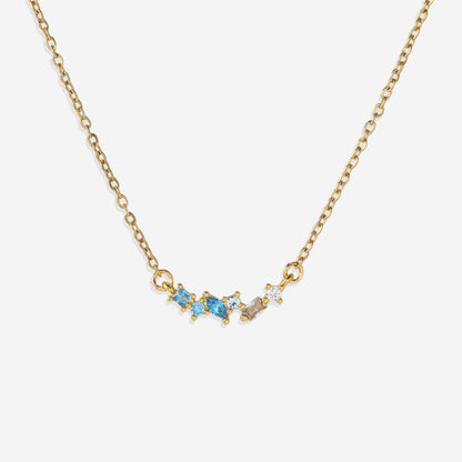 Ombre Birthstone Necklace