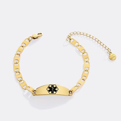 Engraved Medical Alert Bracelet