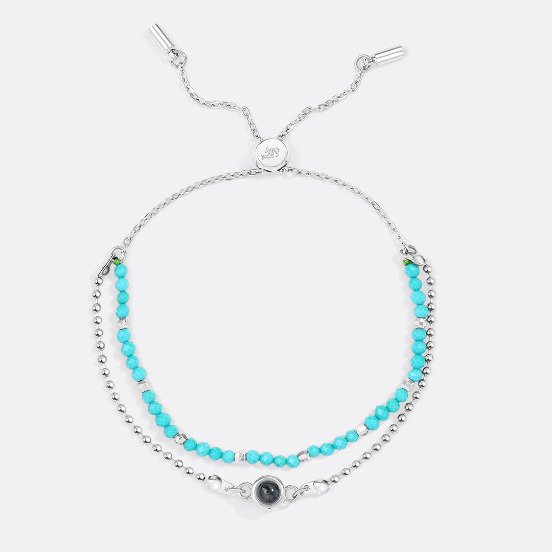 Crystal Photo Bracelet