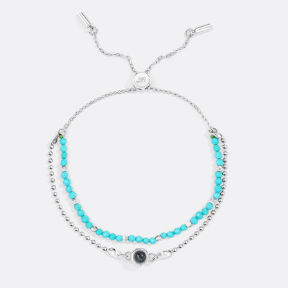 Crystal Photo Bracelet