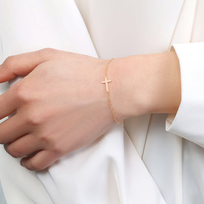 Cross Charm Bracelet