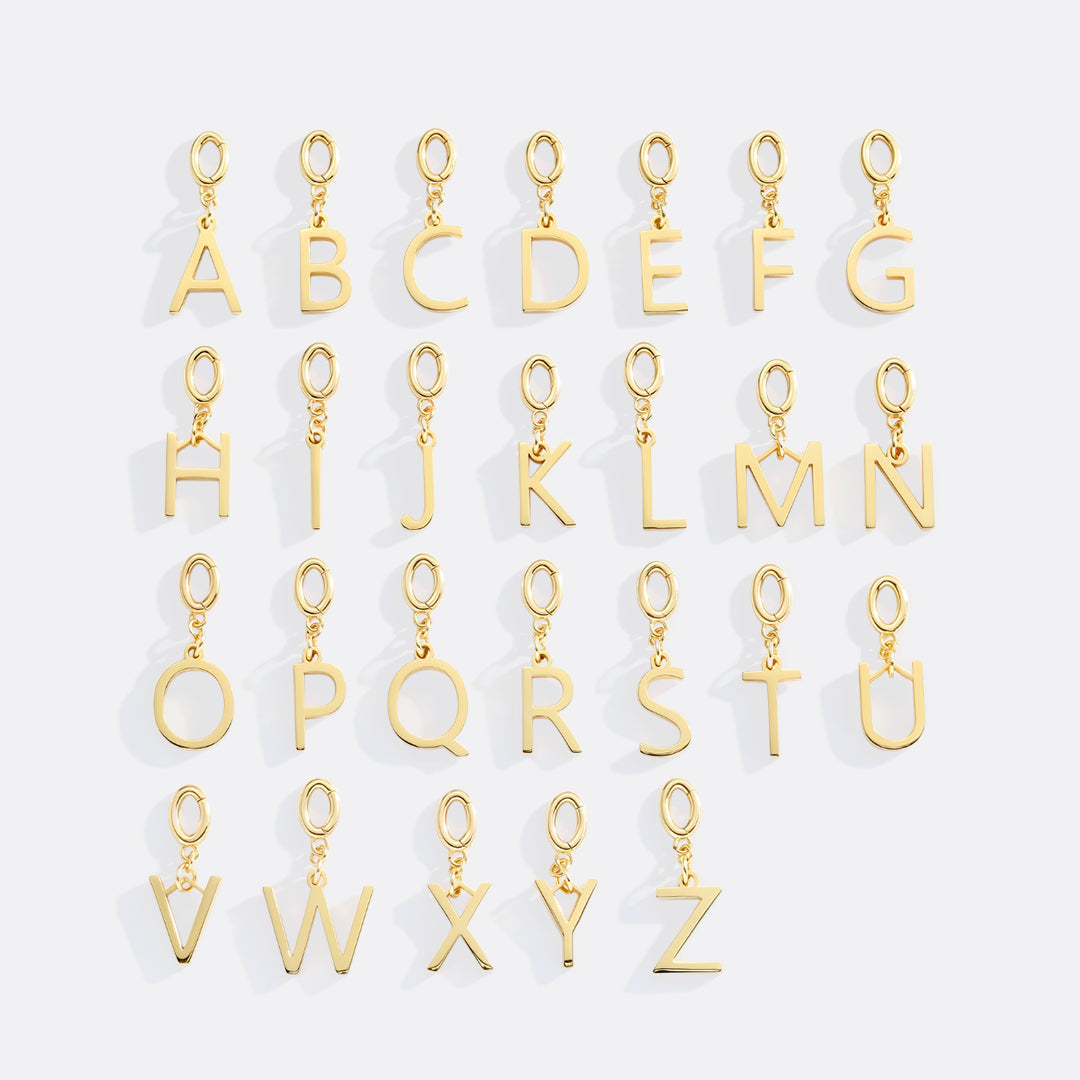 Minimalist Initial Charm