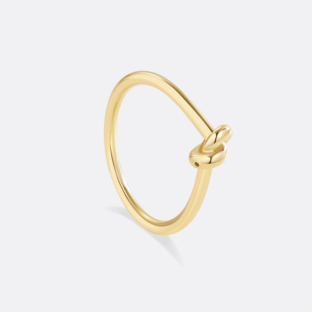 Eternal Knot Ring – Gold