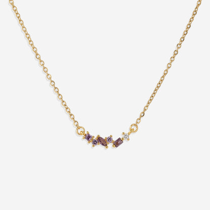 Ombre Birthstone Necklace