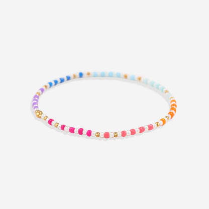 Summer Beaded Bracelet Stacking Set