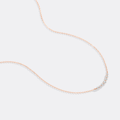 Classic Arc Diamond Necklace