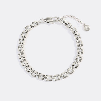 Timepiece Link Chain Bracelet