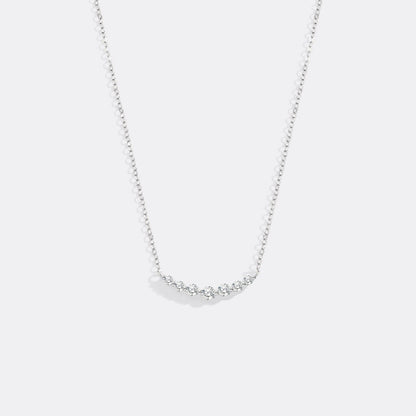 Classic Arc Diamond Necklace