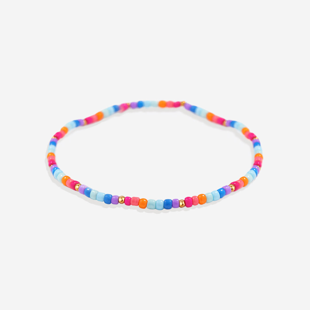 Summer Beaded Bracelet Stacking Set