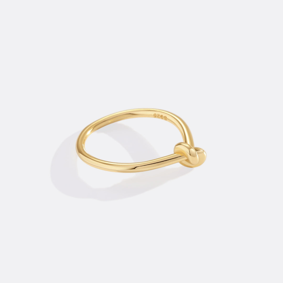 Eternal Knot Ring – Gold