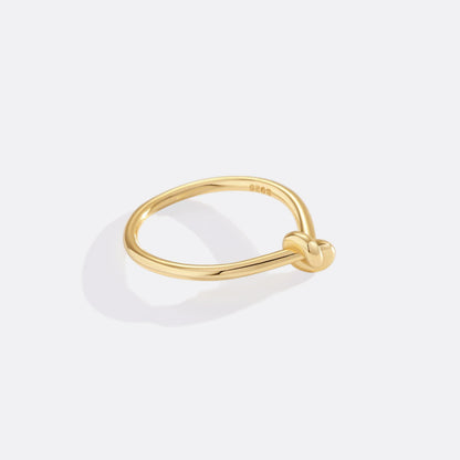 Eternal Knot Ring – Gold