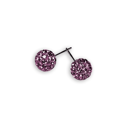 Glittersphere Stud Earrings