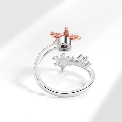 Turtle Star Life Ring