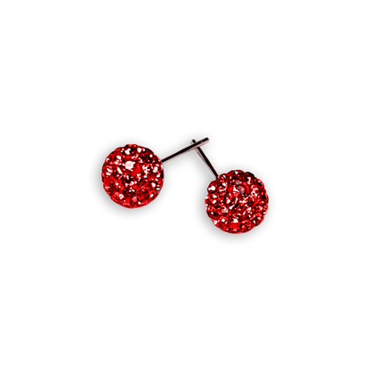 Glittersphere Stud Earrings