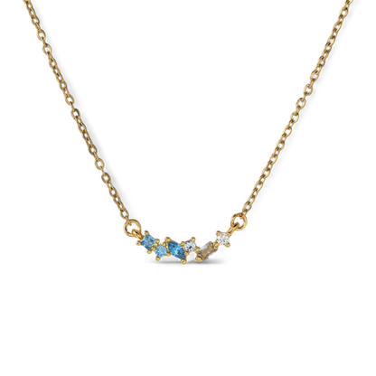 Ombre Birthstone Necklace