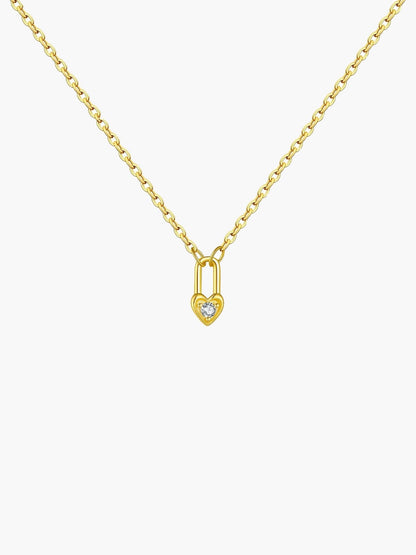 Ashley Heart Pendant Necklace