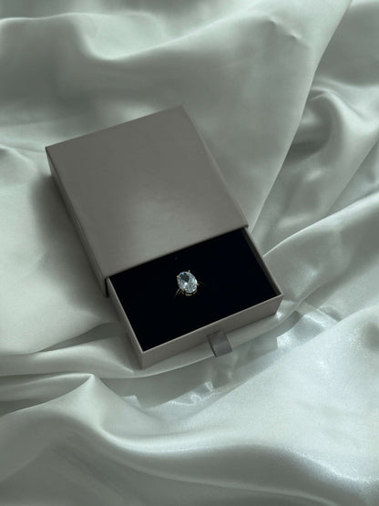 Avianna Oval Zirconia Band Ring