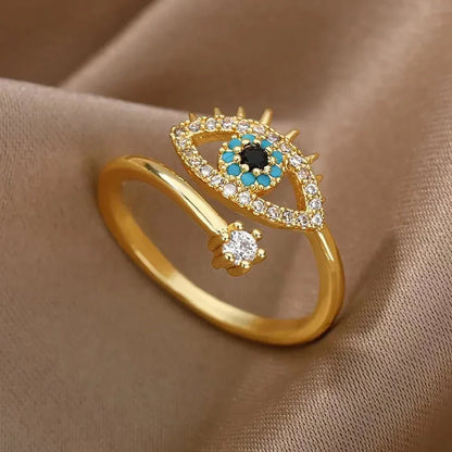 Ayla Evil Eye Ring