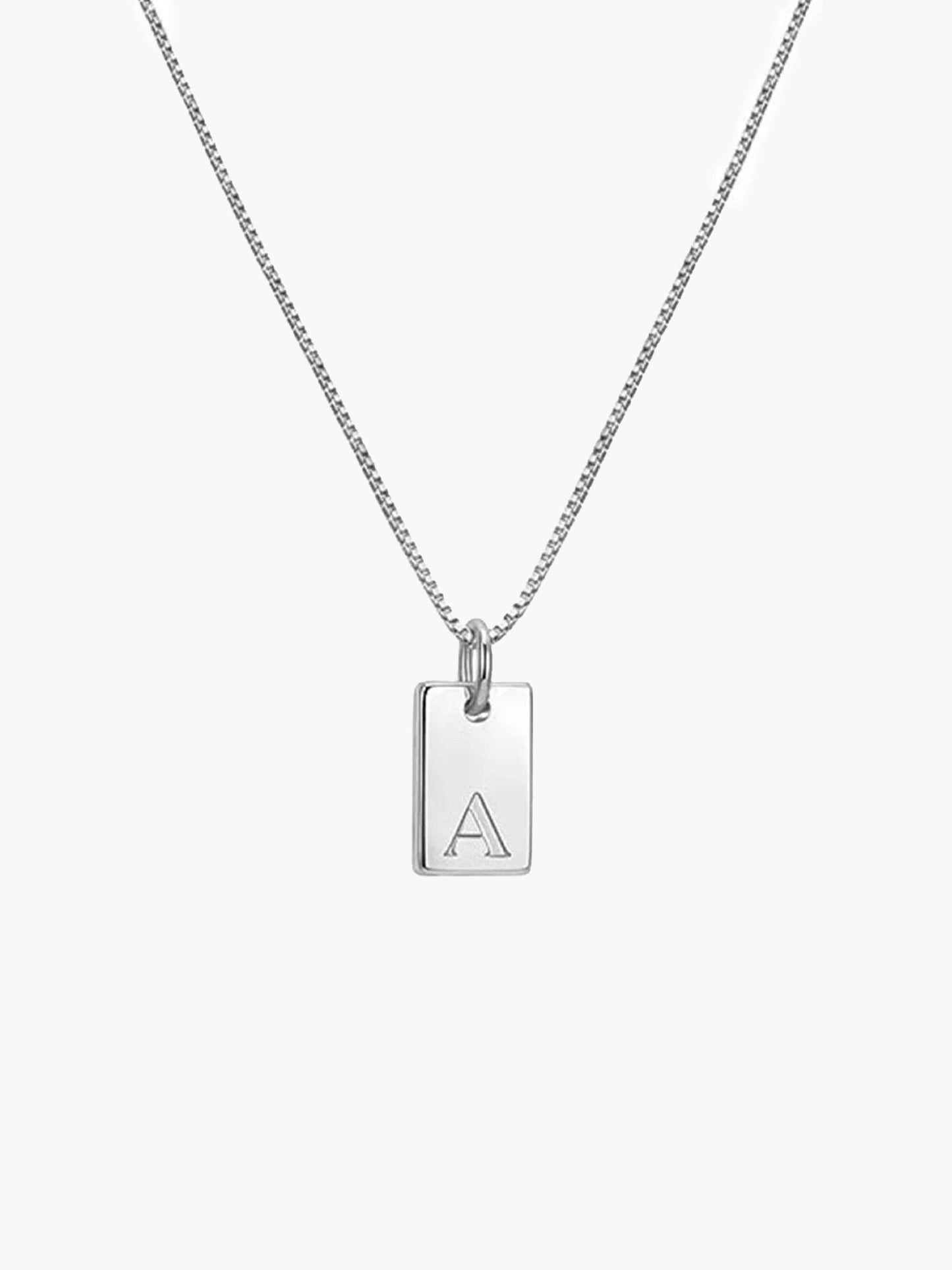Bella Initial Pendant Necklace