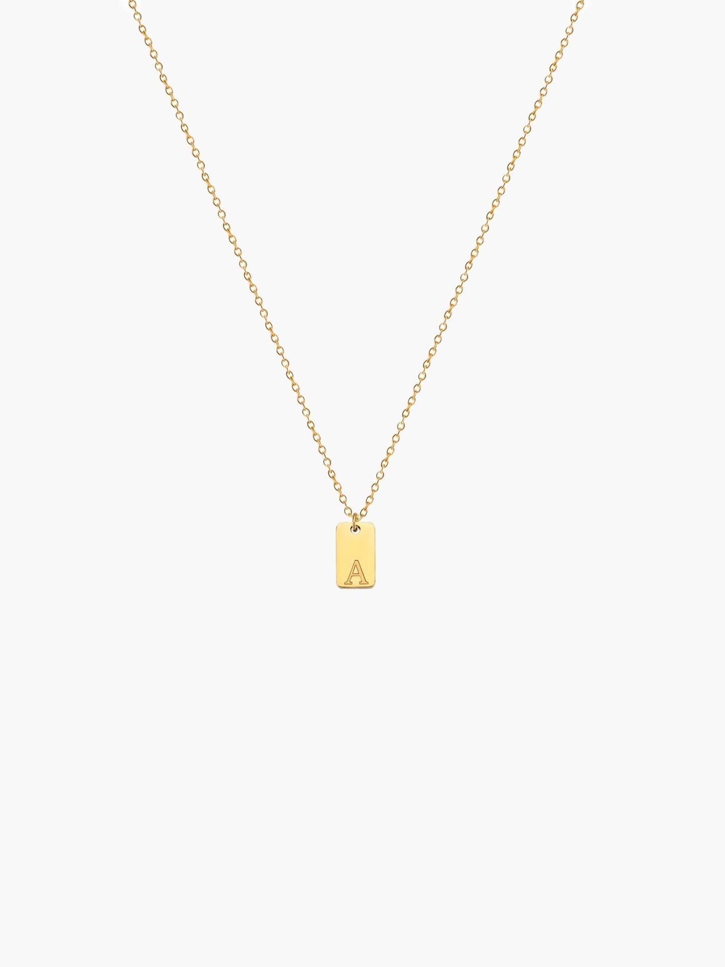 Bella Initial Pendant Necklace