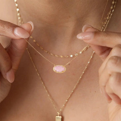 Blythe Natural Stone Necklace