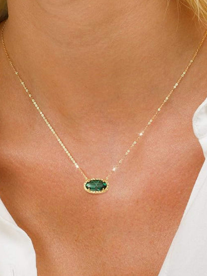 Blythe Natural Stone Necklace