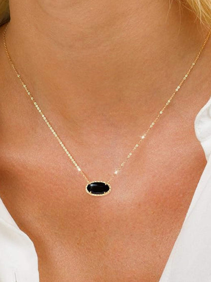 Blythe Natural Stone Necklace