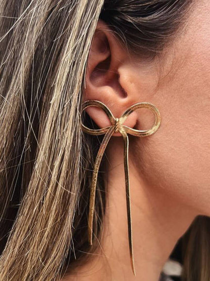 Bow Dangle Earrings
